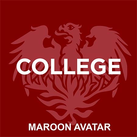 Maroon College Avatar