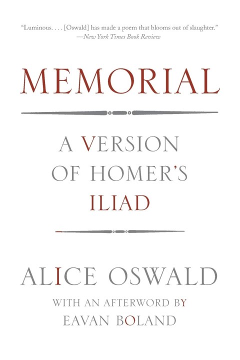 Cover of Memorial by Alice Oswald