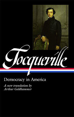 Book jacket of Democracy in America by Alexis de Tocqueville