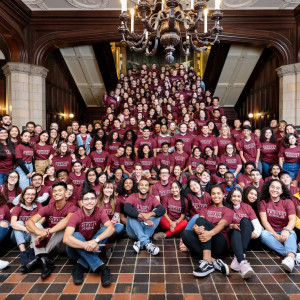 Group of 2023 Odyssey Scholars pose for photo