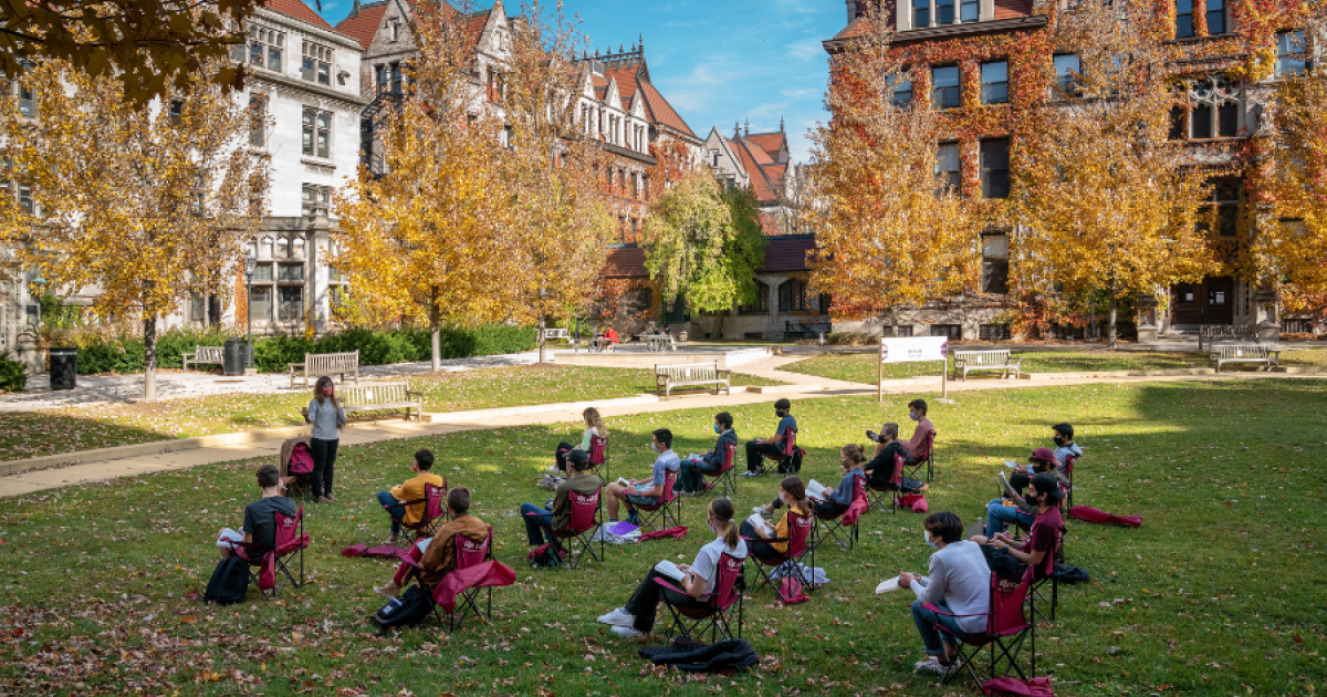 Students build community through the Humanities Core The College