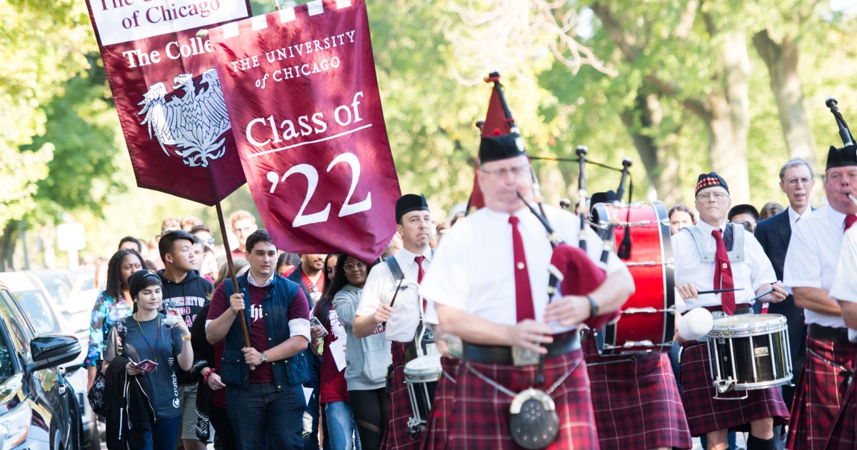 Class Of 2024 The College The University Of Chicago The   20180923 Openingconvocation 2940 